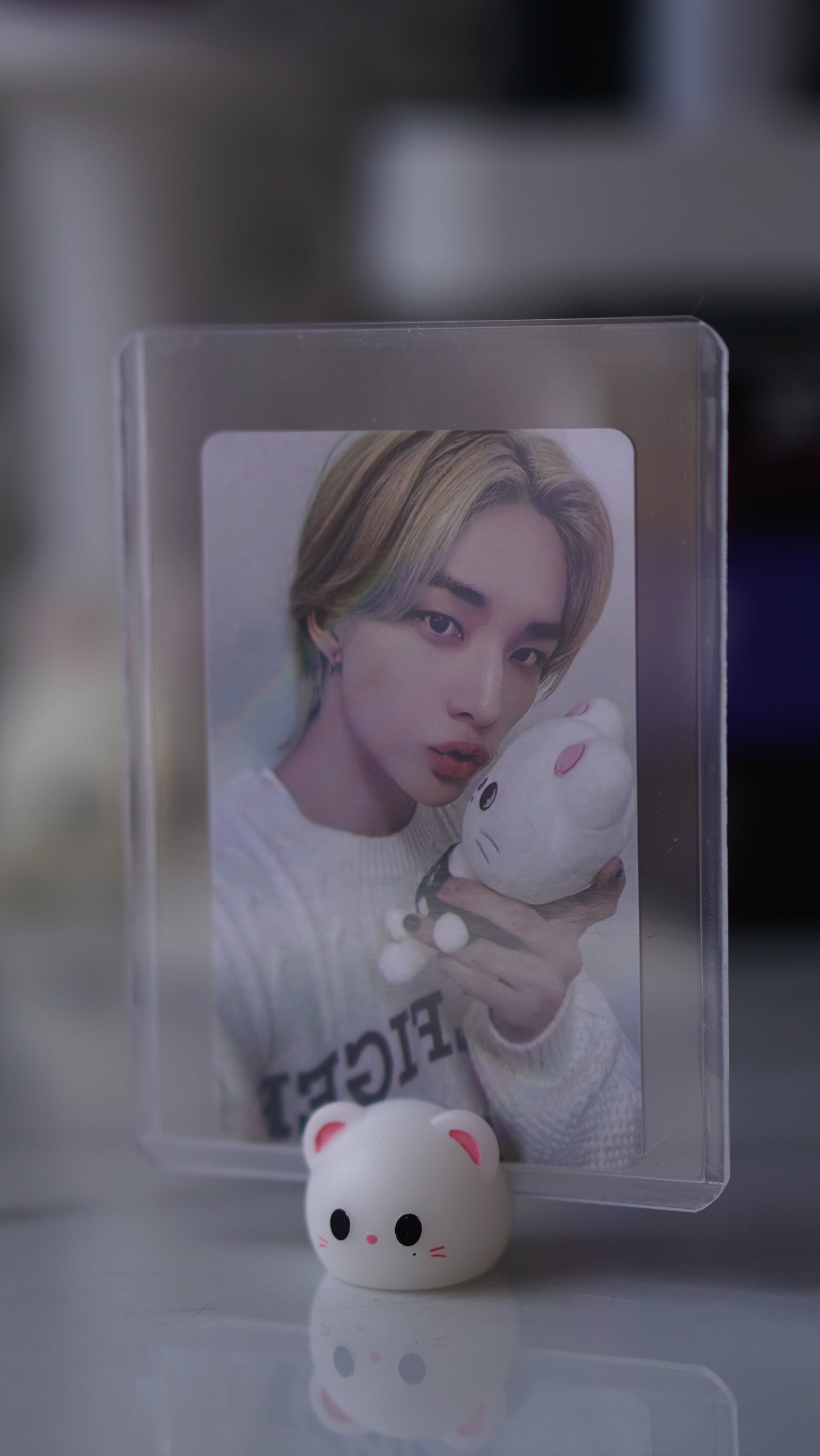 Jiniret charm / photocard holder / toploder holder