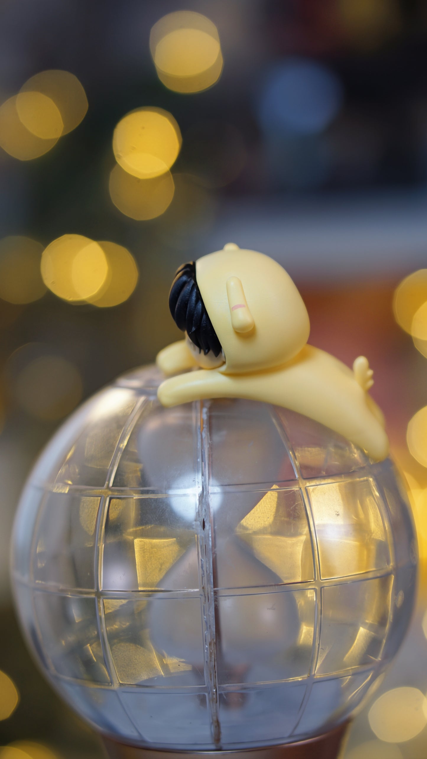 Tiny Yunho lightstick hipper