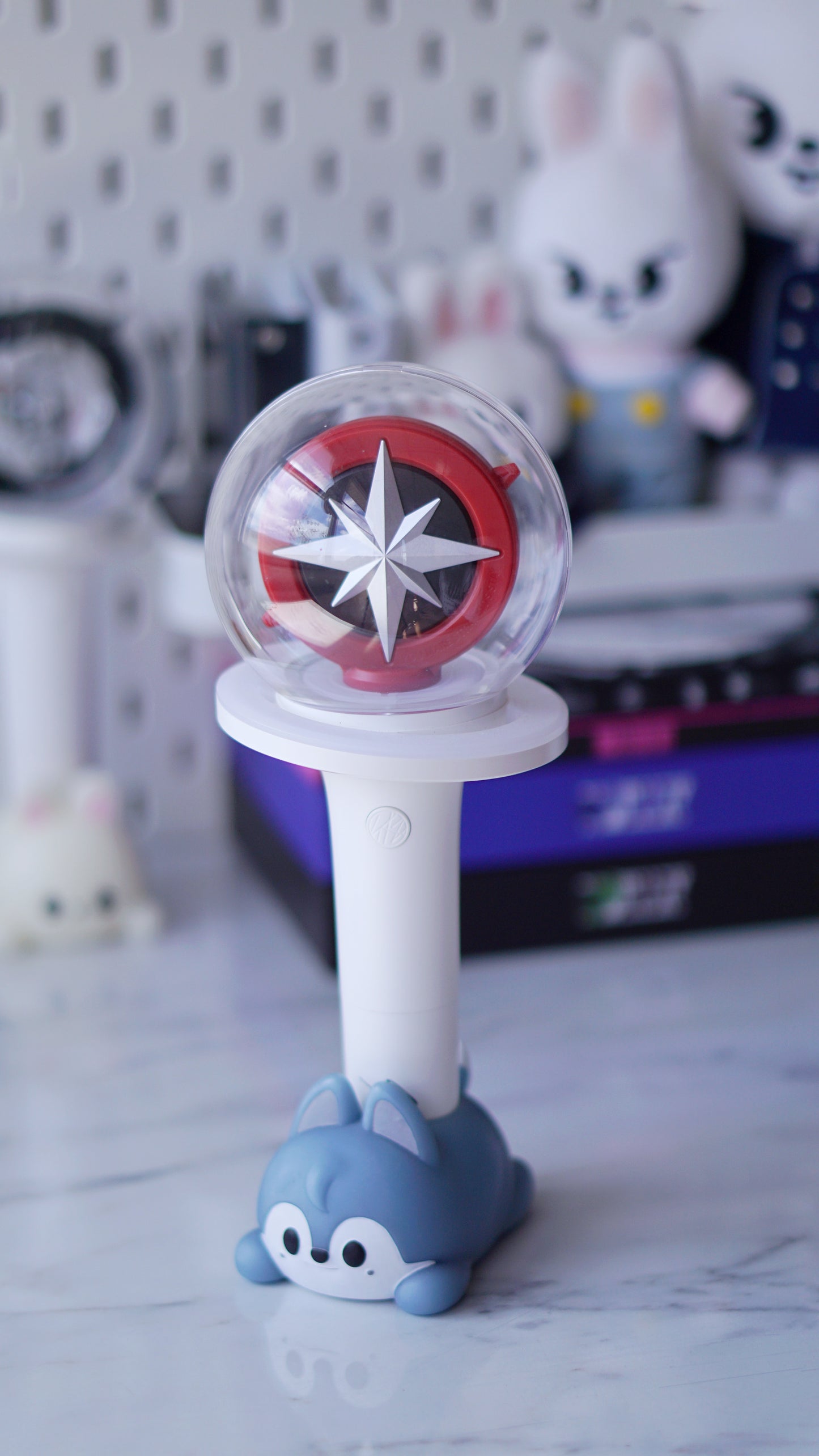 Wolfchan lightstick holder / Nachimbong stand / Straykids lightstick holder