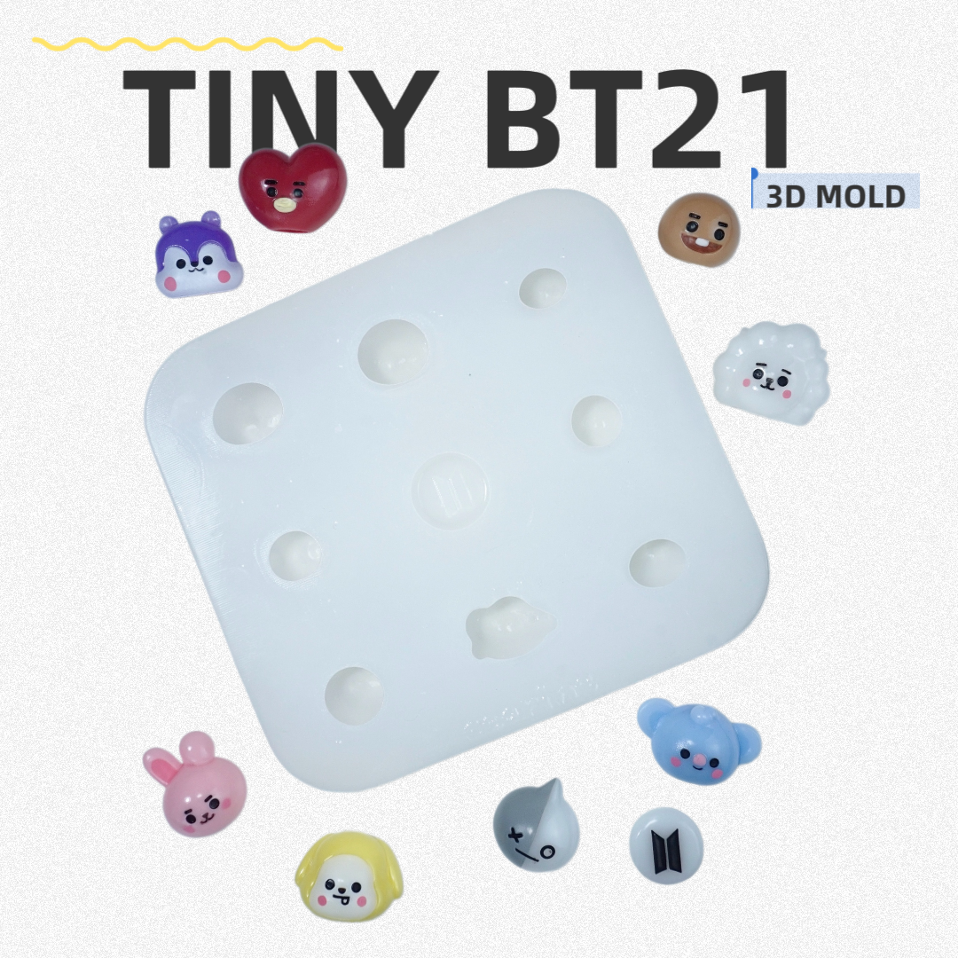 Tiny Bt21 3D mold