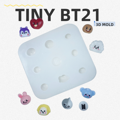 Tiny Bt21 3D mold