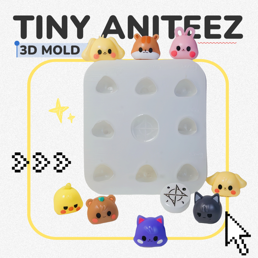 Tiny ANITEEZ 3D mold