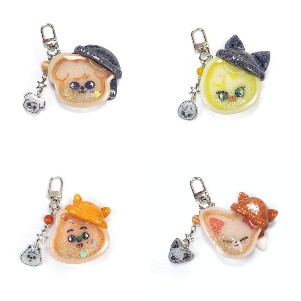 SKZOO resin shaker keychains