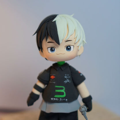 Chibi clay figure (ready to ship)