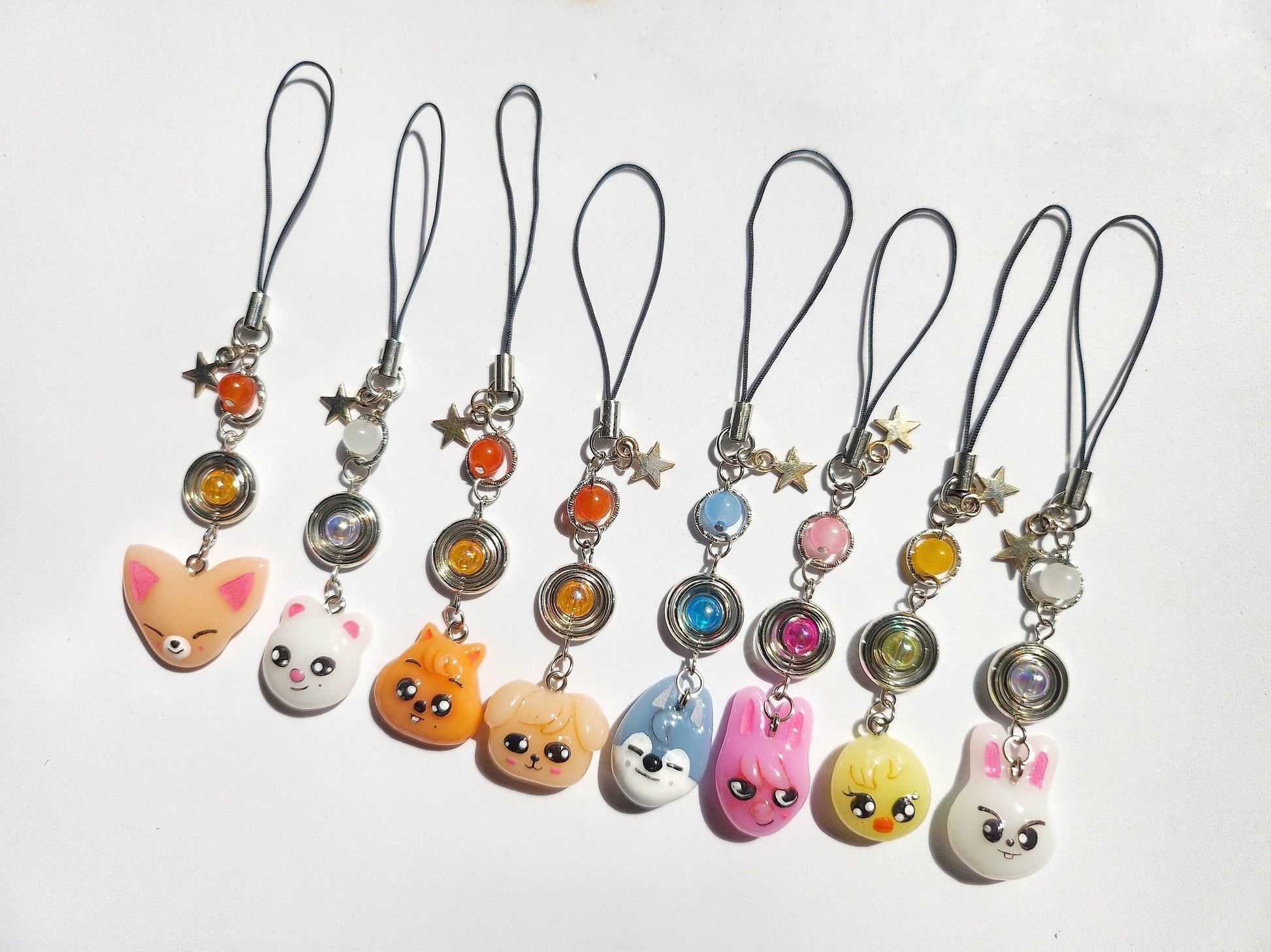 SKZOO phone charm resin keychains