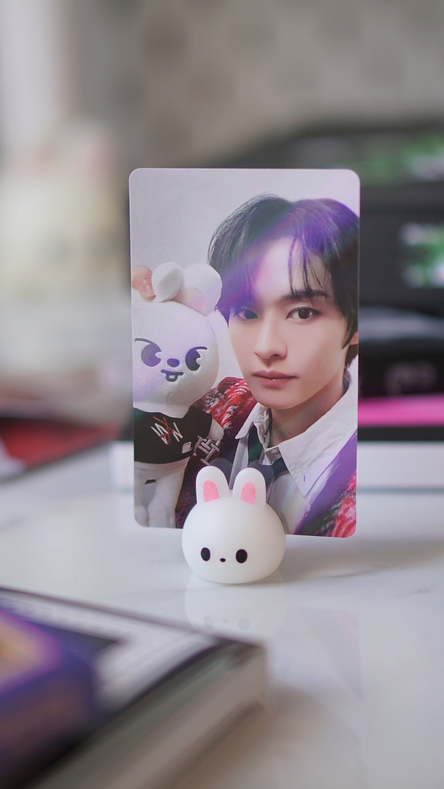 Leebit charm / photocard holder / toploder holder